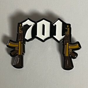 701 AK Double Rifle Angel Number Hat Pin Pins Streetwear Hats Bag Fitted New Era